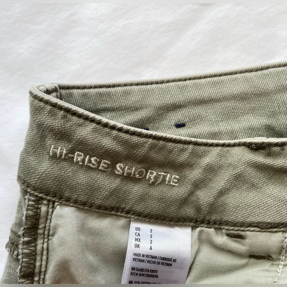 American Eagle Olive Green/Grey size 2 - Picture 13 of 16
